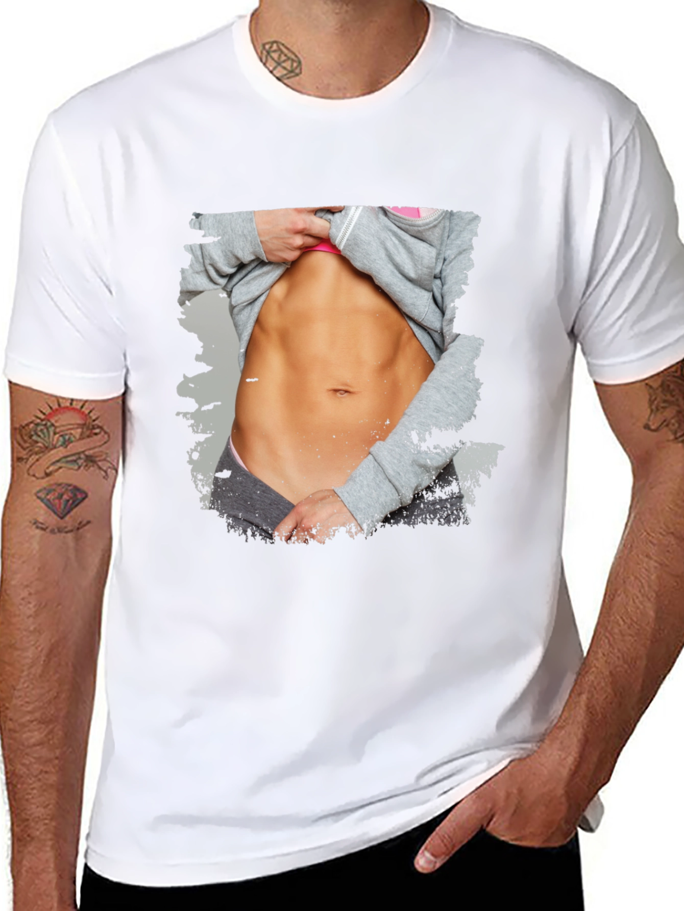 Abs T-Shirt - Funny Fitness Tee