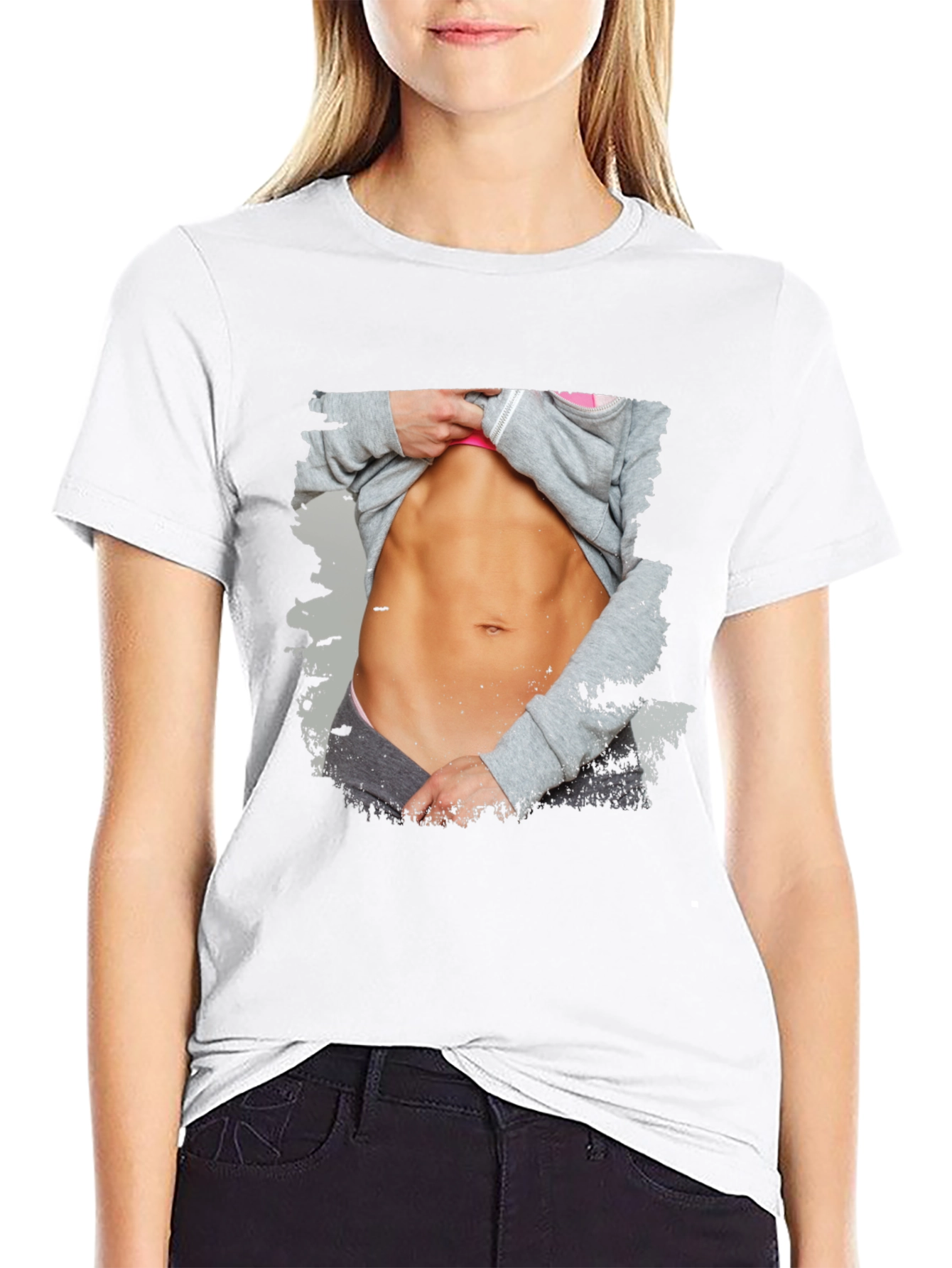 Abs T-Shirt - Funny Fitness Tee