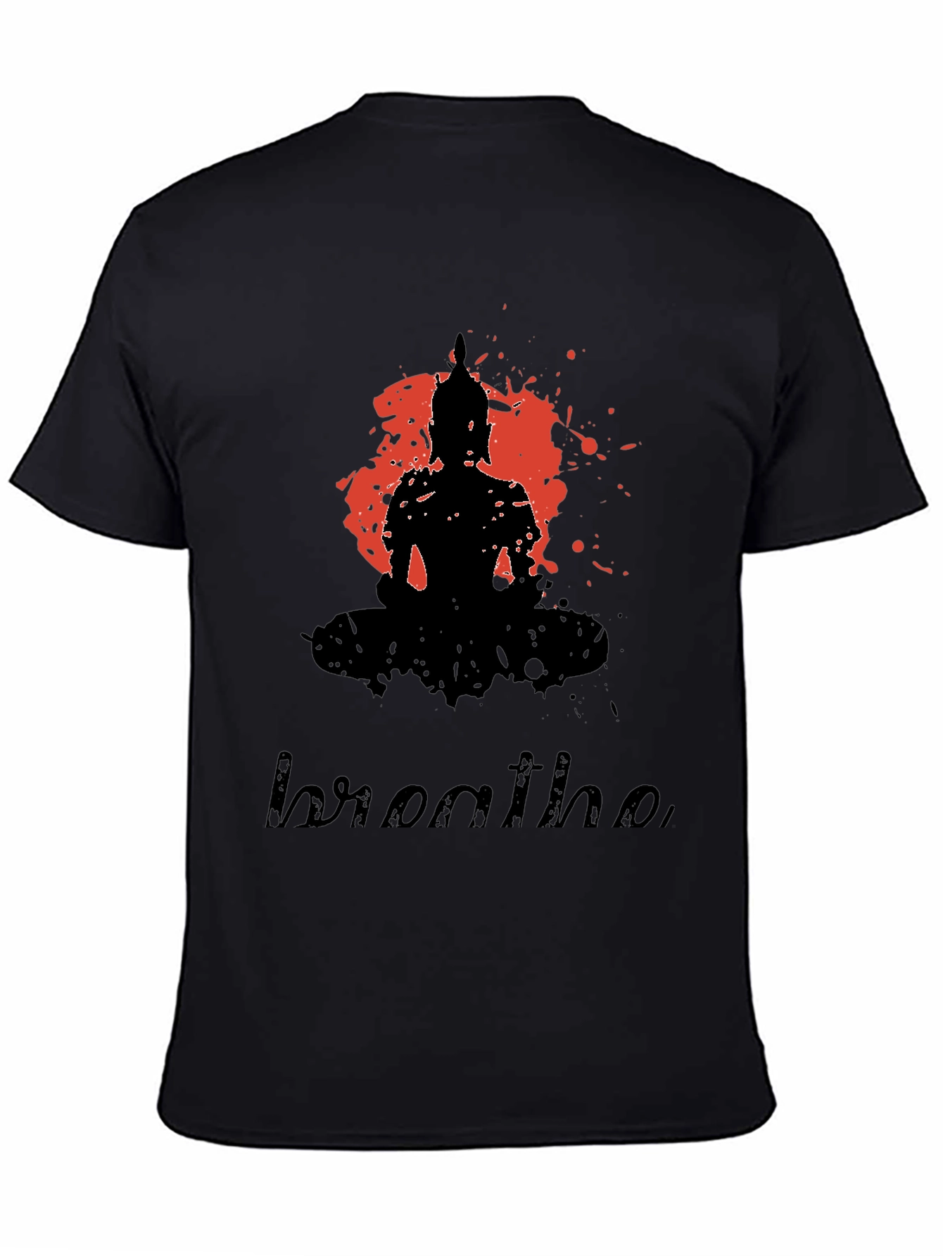 Meditate Buddha Graphic T-Shirt - Breathe Zen