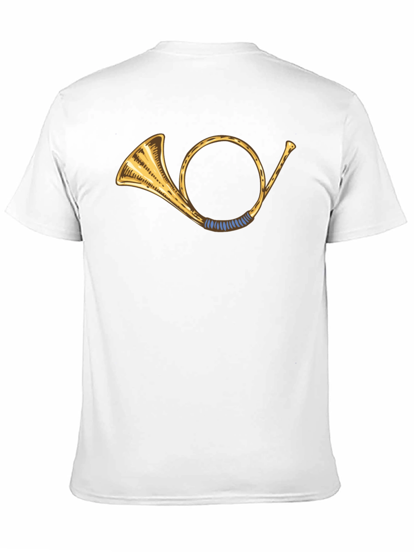 Hunting Horn Graphic T-Shirt - Classic Black Tee