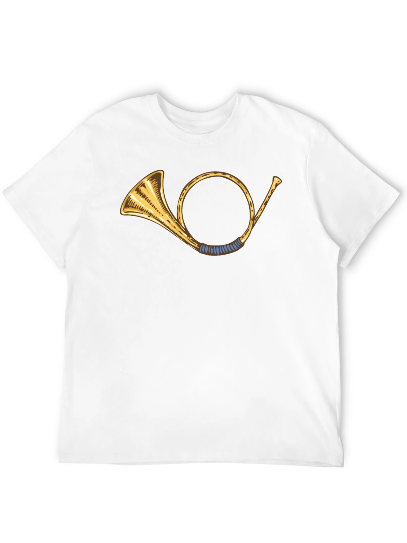Hunting Horn Graphic T-Shirt - Classic Black Tee