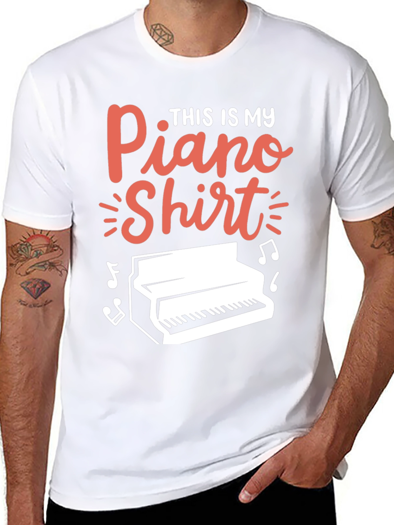 Piano Shirt - Music Lover Tee