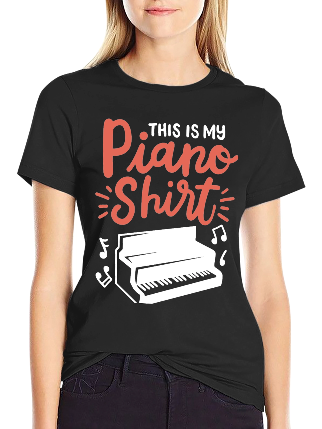 Piano Shirt - Music Lover Tee