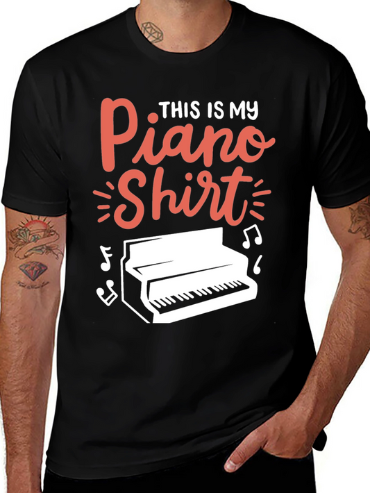 Piano Shirt - Music Lover Tee