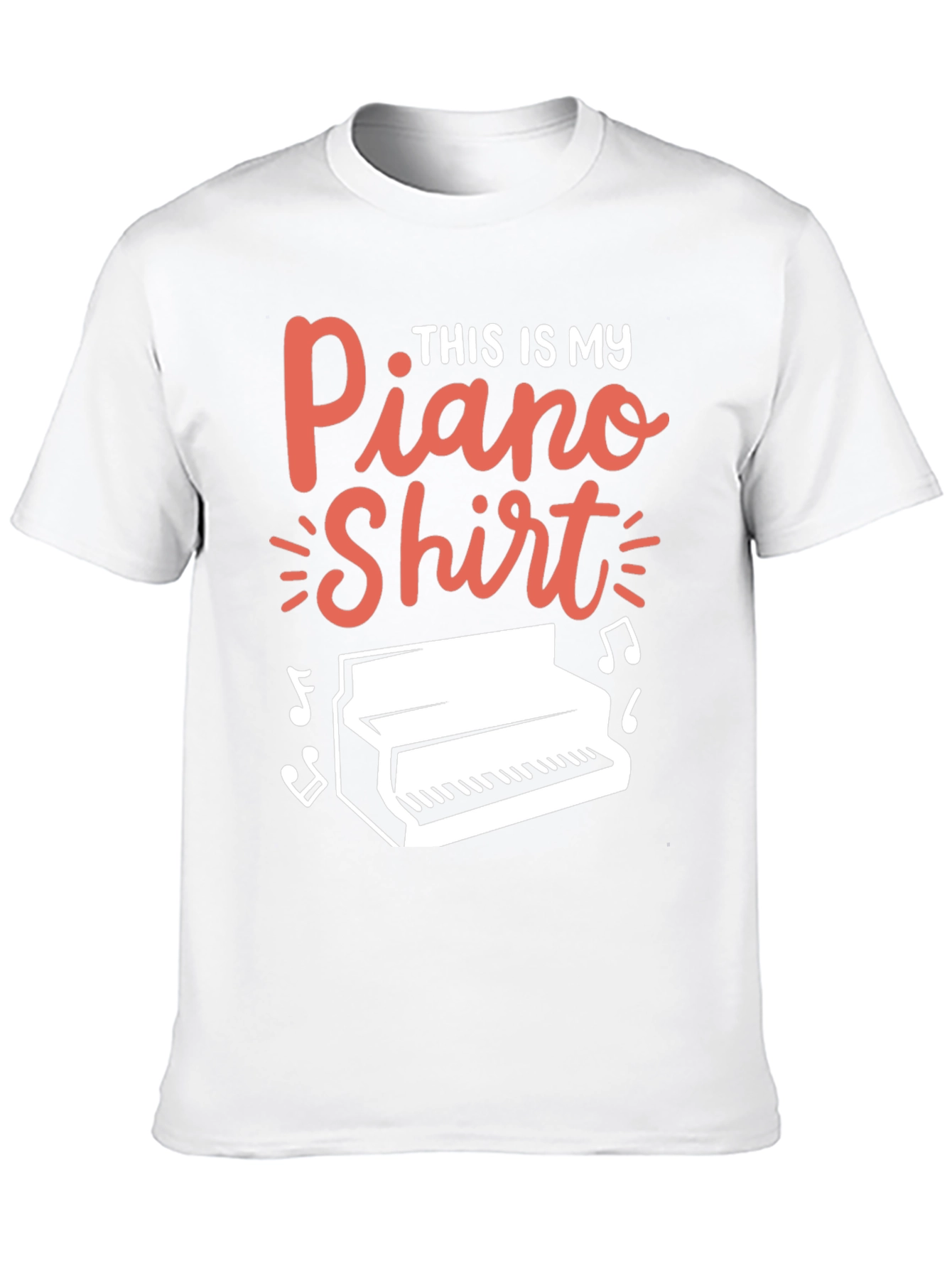 Piano Shirt - Music Lover Tee