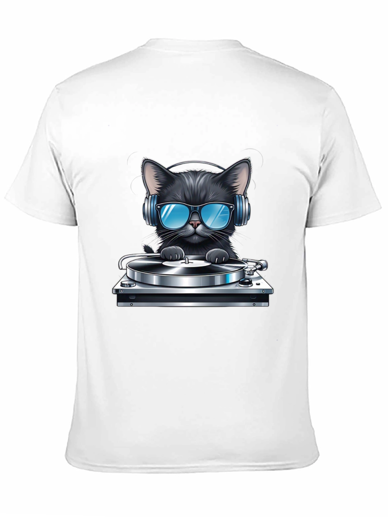 DJ Cat T-Shirt - Black