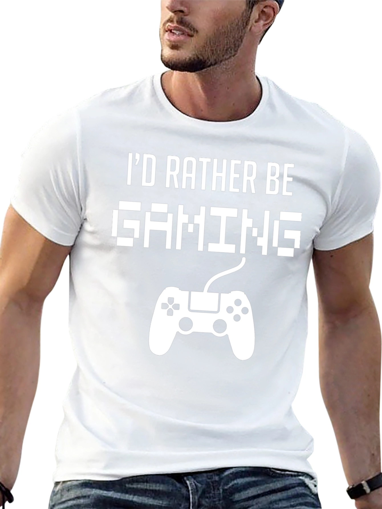 Id Rather Be Gaming T-Shirt - Gamer Gift