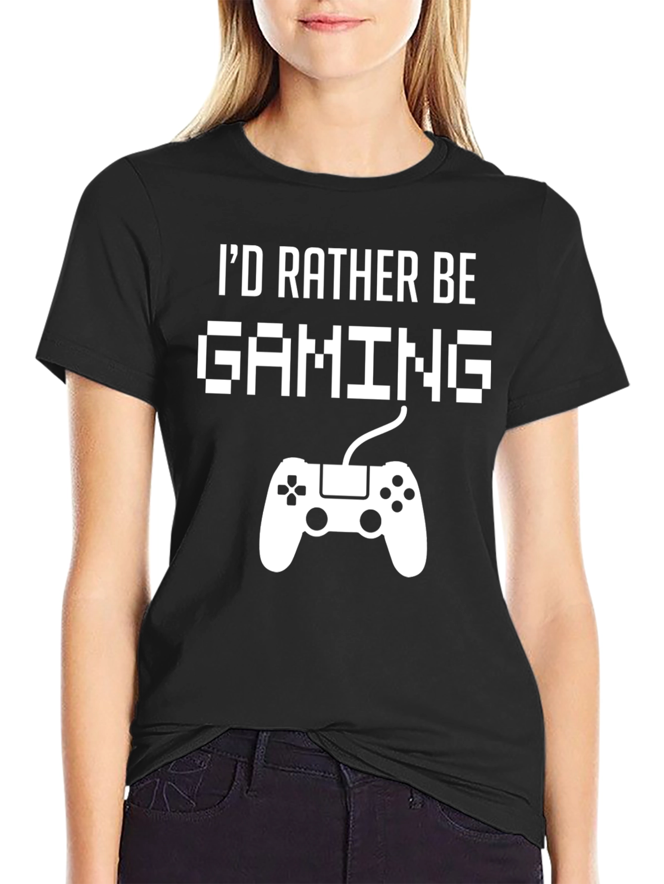 Id Rather Be Gaming T-Shirt - Gamer Gift