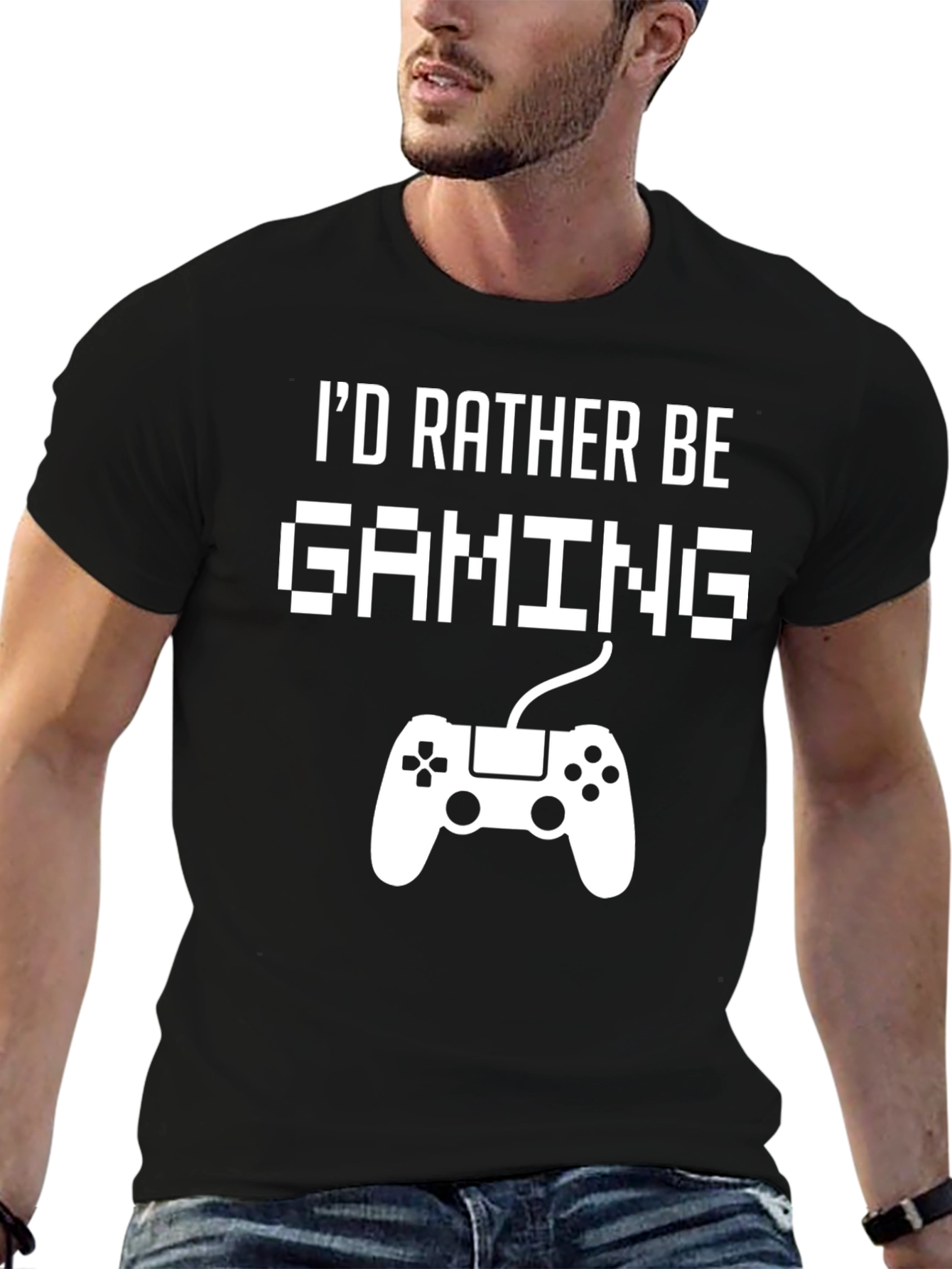 Id Rather Be Gaming T-Shirt - Gamer Gift
