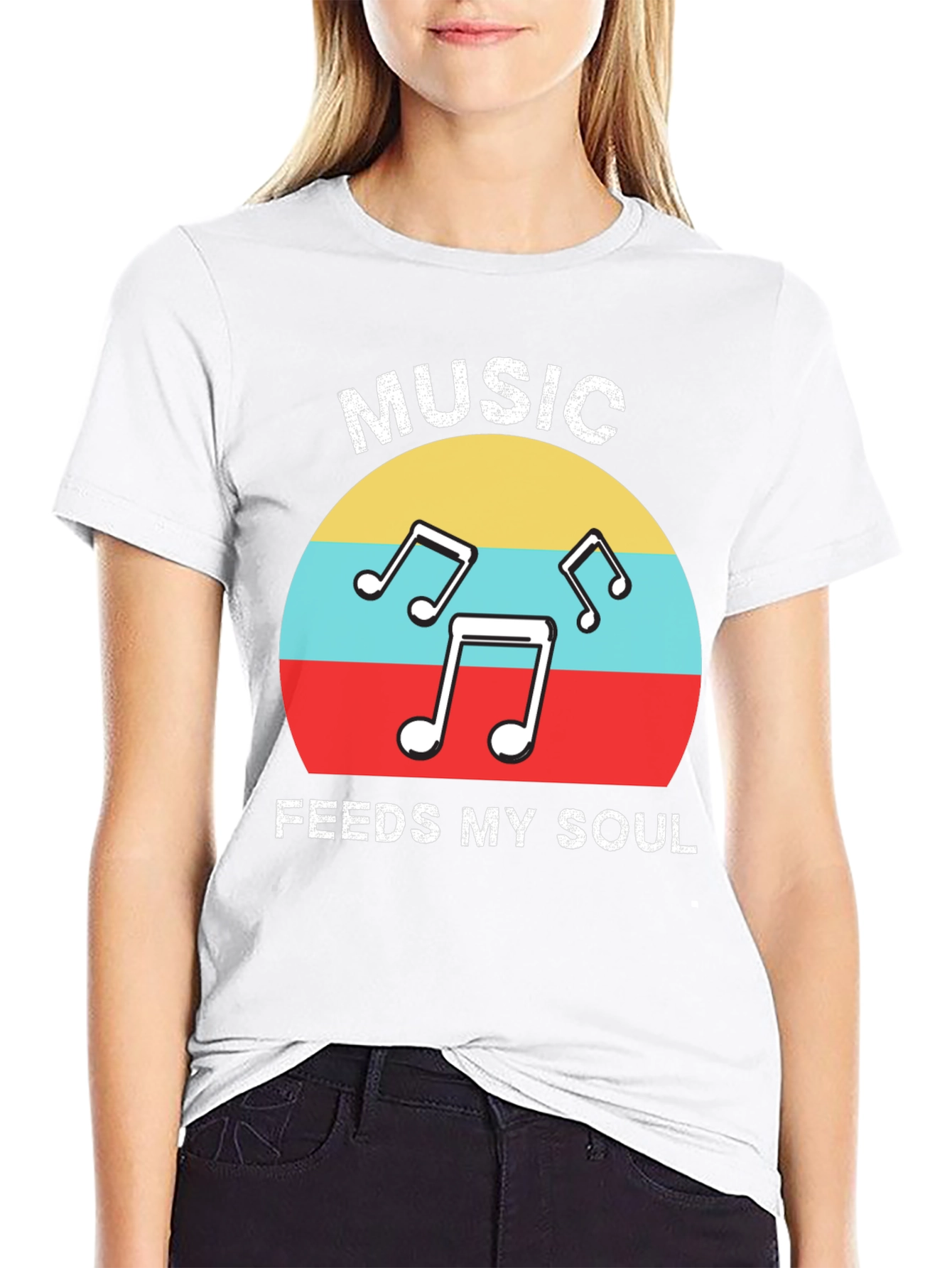 Music Feeds My Soul Graphic Tee