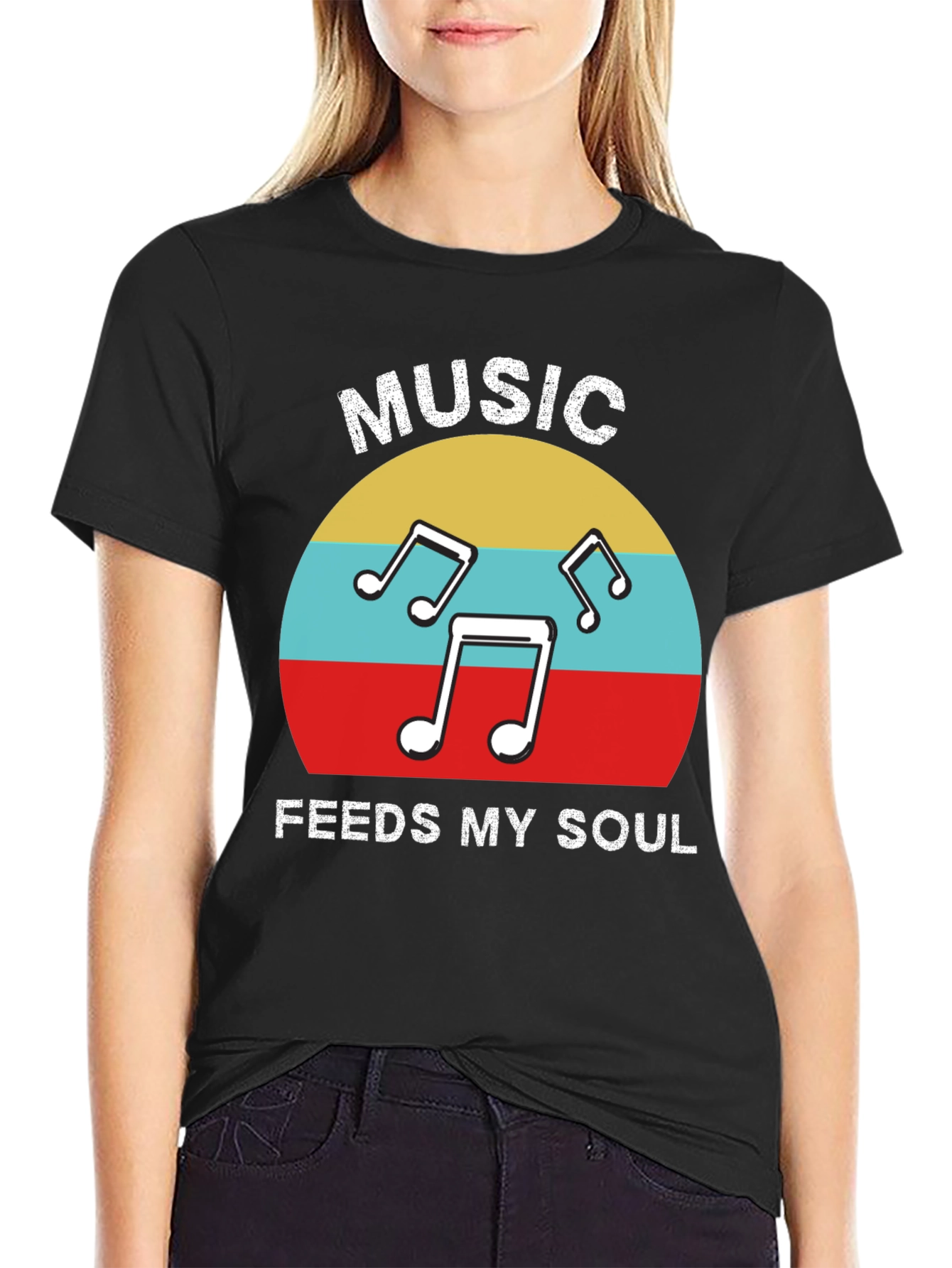 Music Feeds My Soul Graphic Tee