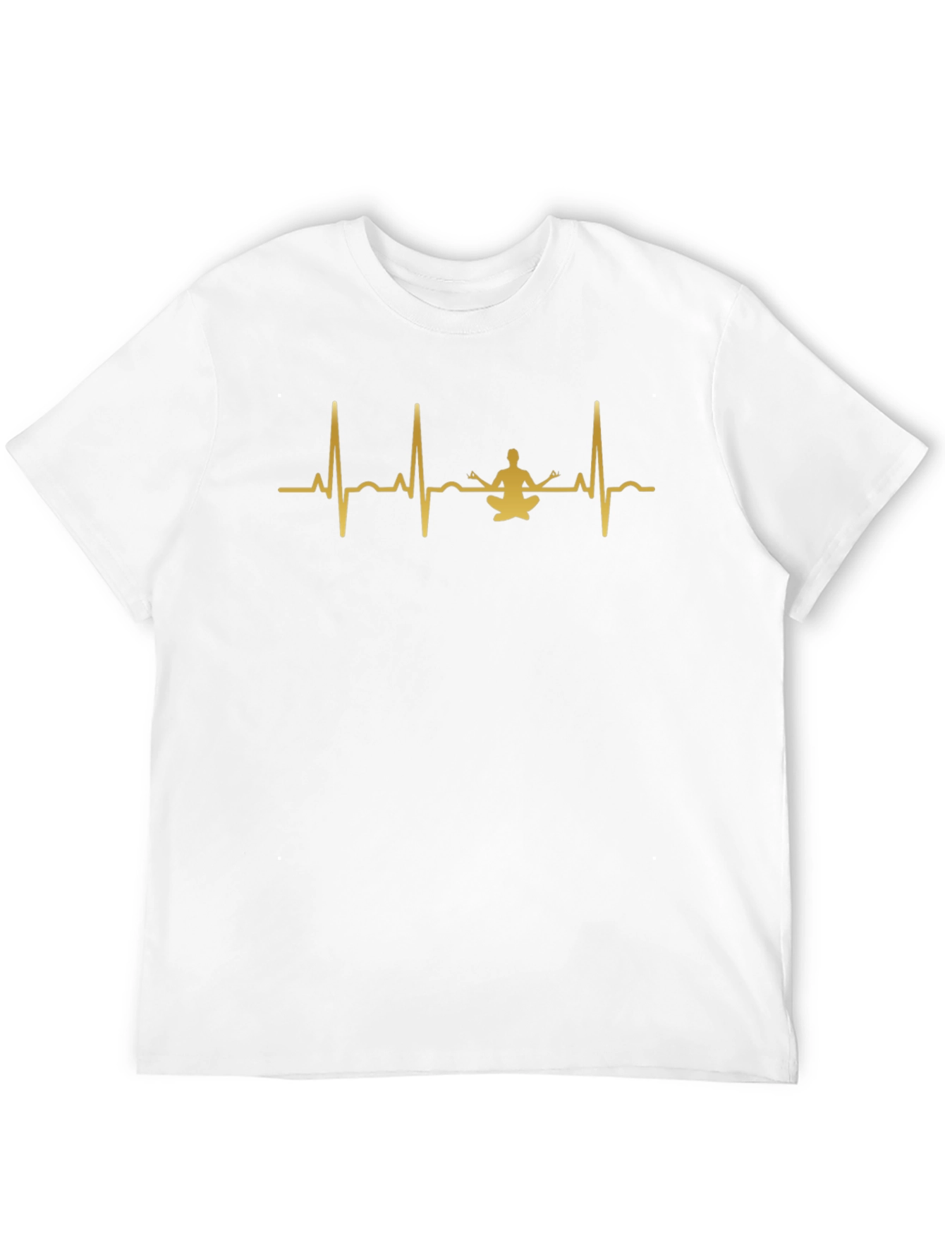 Yoga Heartbeat T-Shirt - Meditate in Style!