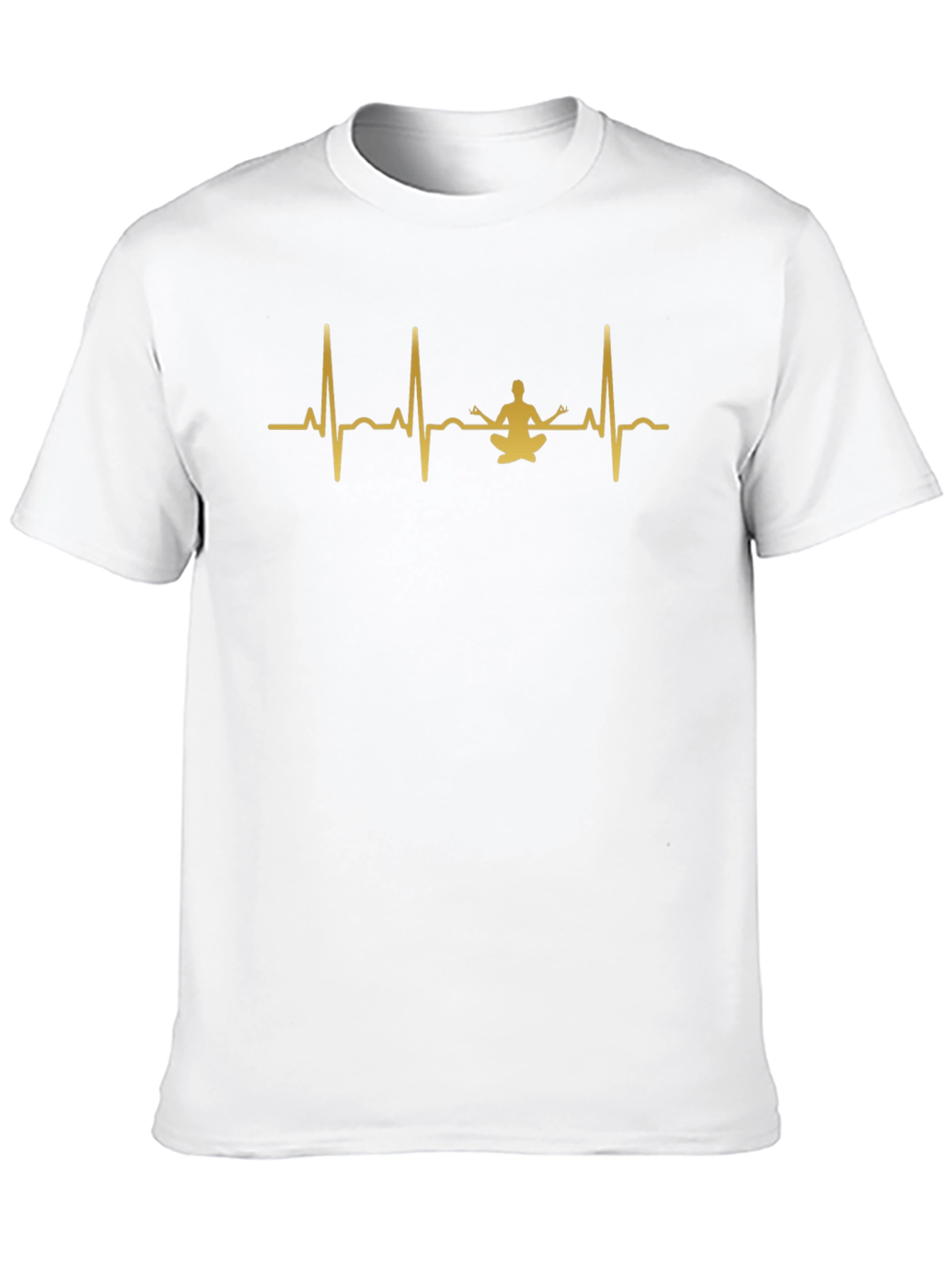 Yoga Heartbeat T-Shirt - Meditate in Style!