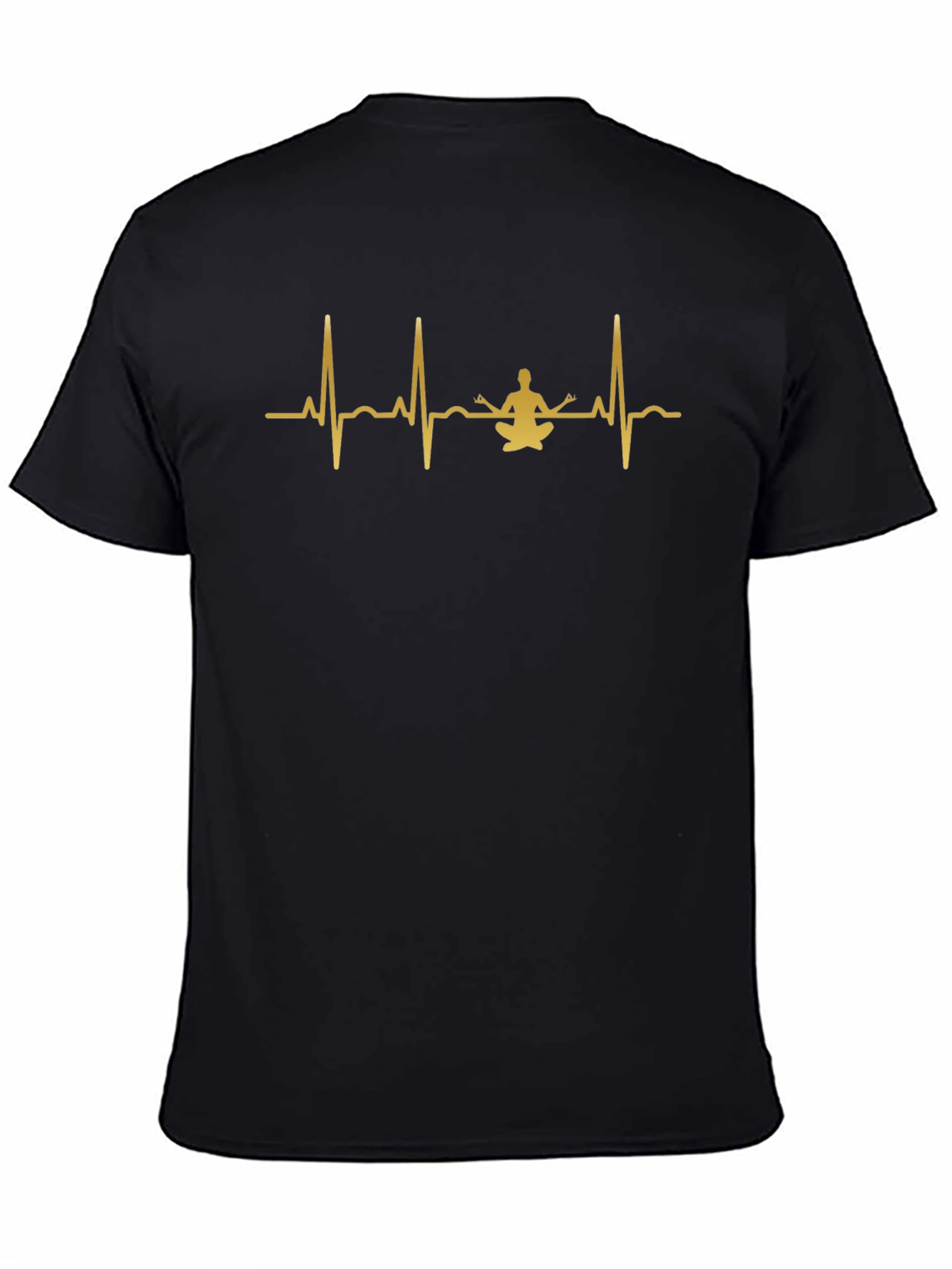 Yoga Heartbeat T-Shirt - Meditate in Style!