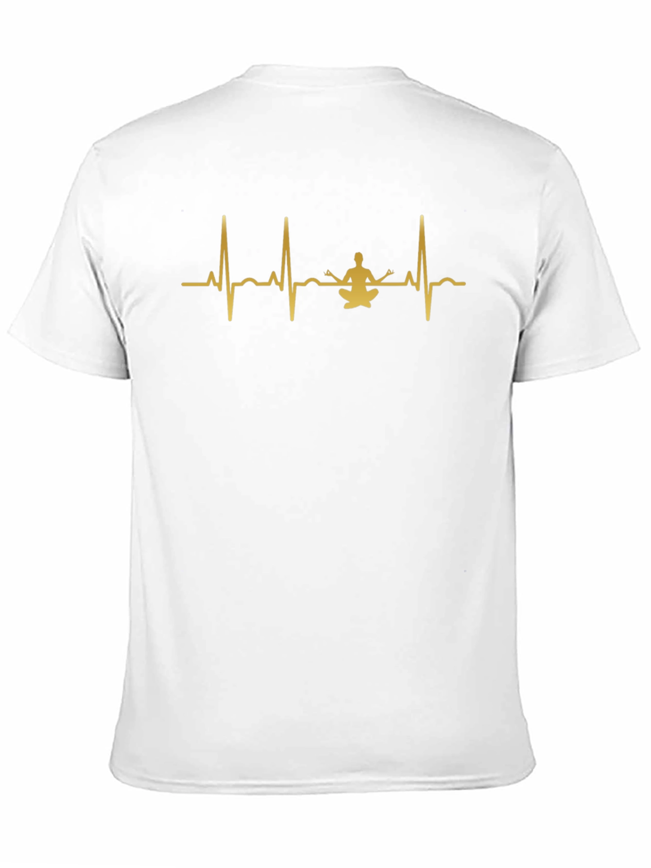 Yoga Heartbeat T-Shirt - Meditate in Style!