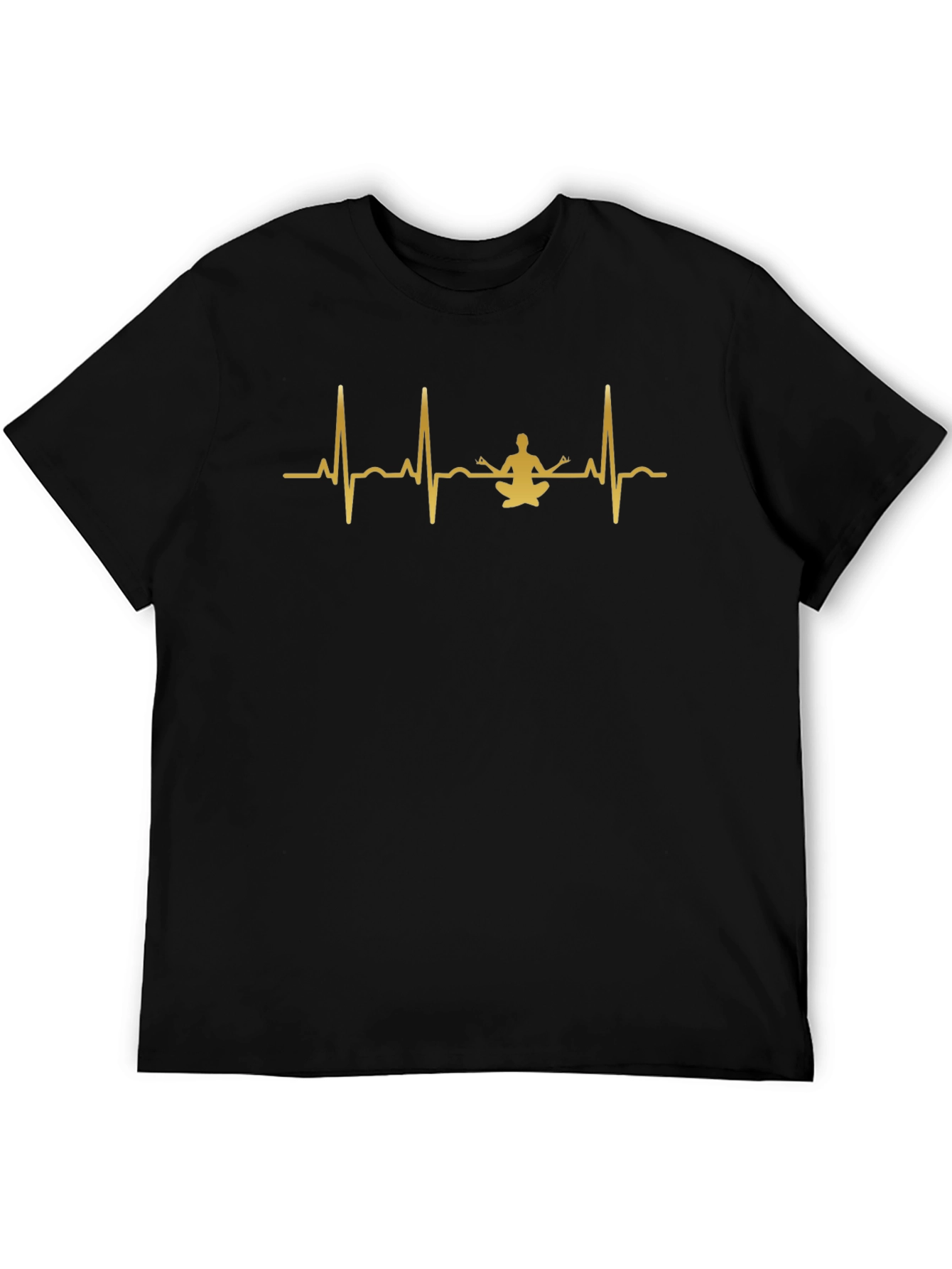 Yoga Heartbeat T-Shirt - Meditate in Style!