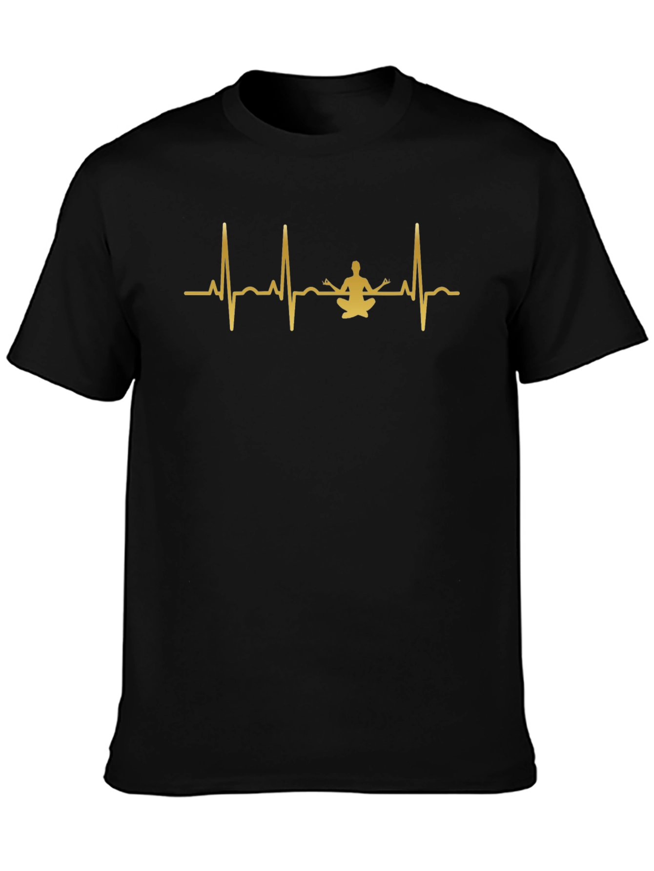 Yoga Heartbeat T-Shirt - Meditate in Style!