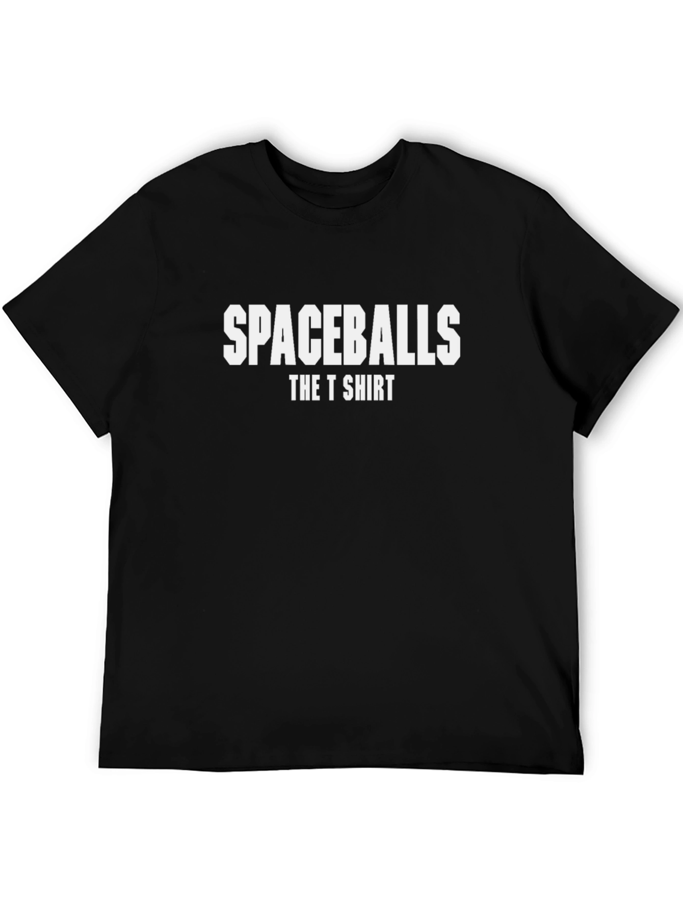 Spaceballs The T-Shirt Black Cotton Crew Neck
