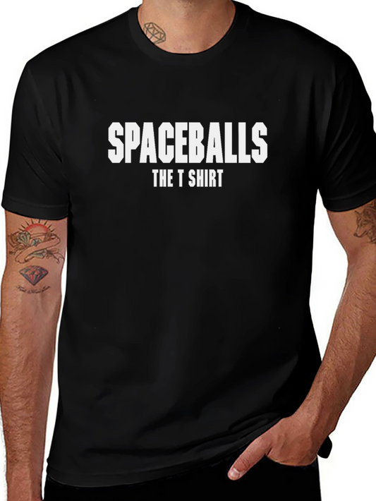 Spaceballs The T-Shirt Black Cotton Crew Neck