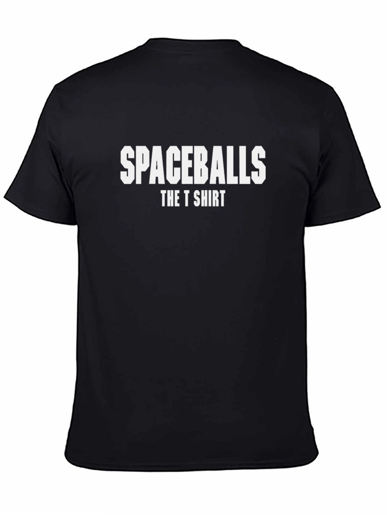 Spaceballs The T-Shirt Black Cotton Crew Neck