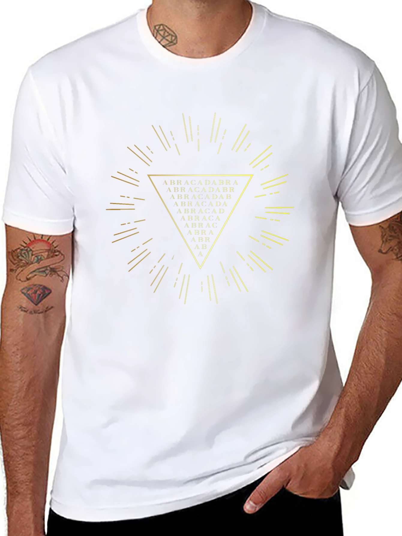 Abracadabra Graphic Tee - Black