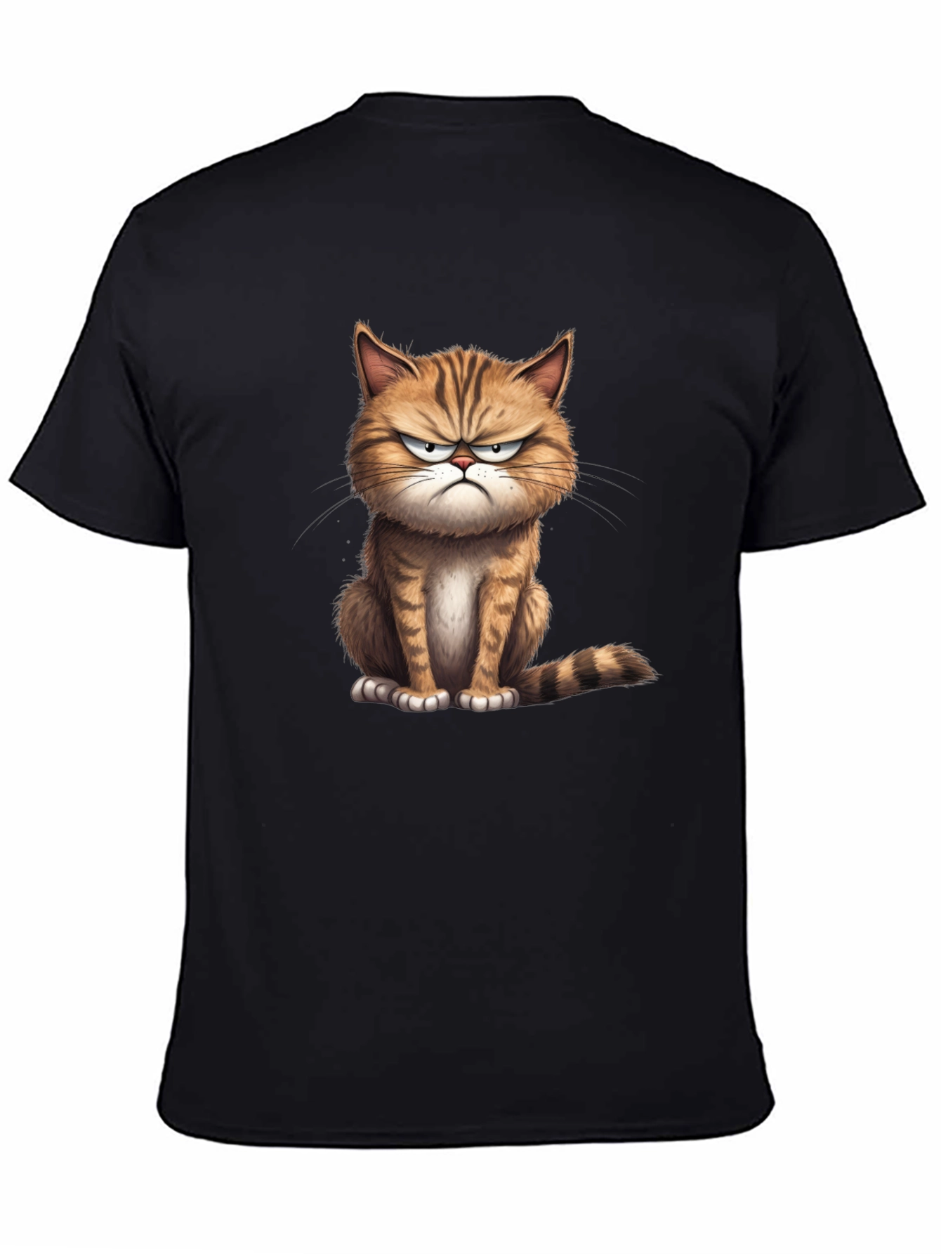 Grumpy Cat T-Shirt - Sullen Feline Graphic Tee