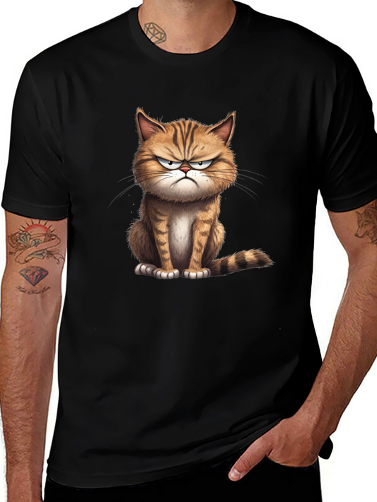 Grumpy Cat T-Shirt - Sullen Feline Graphic Tee