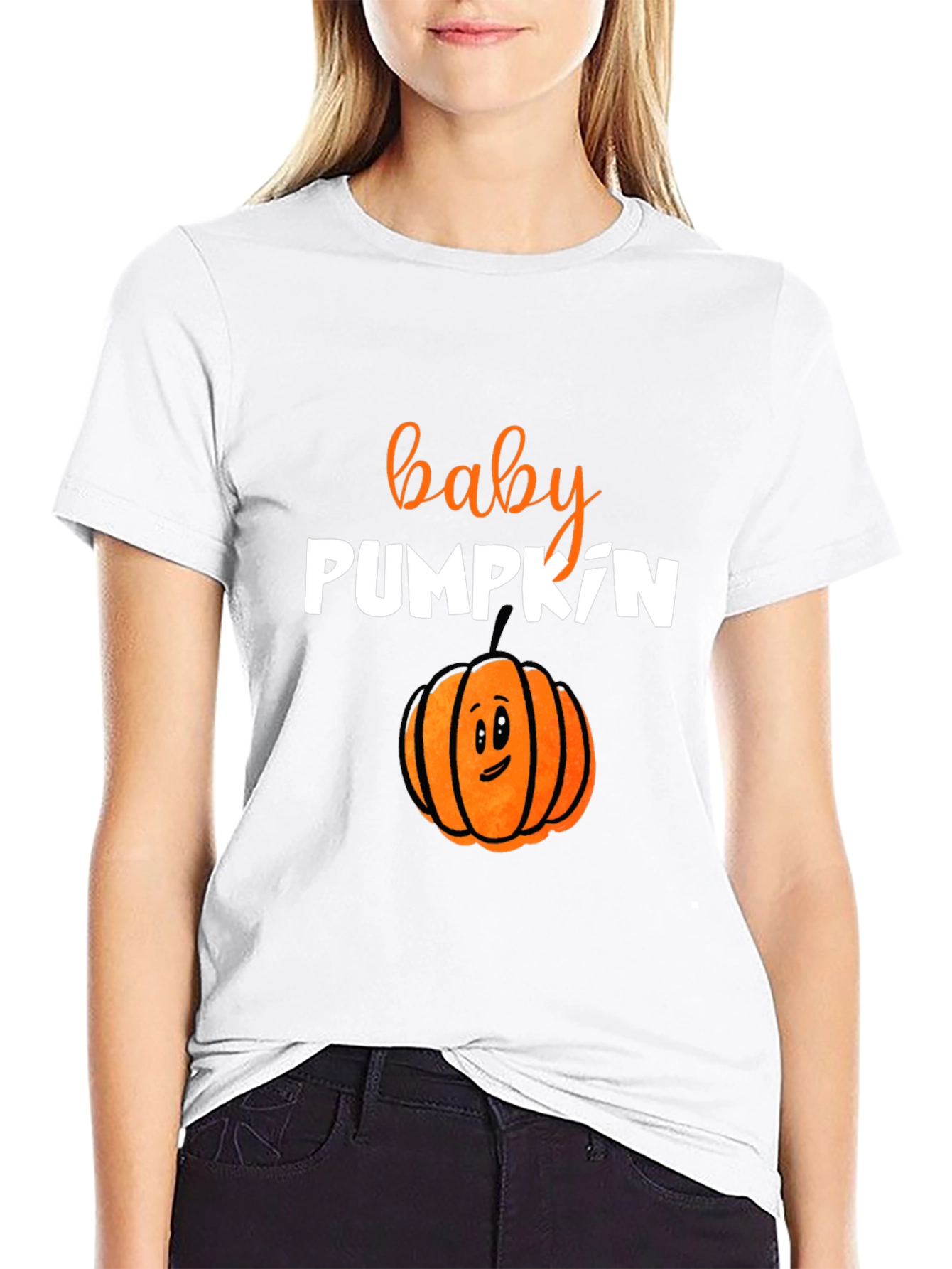 Baby Pumpkin T-Shirt - Cute Fall Pregnancy Tee