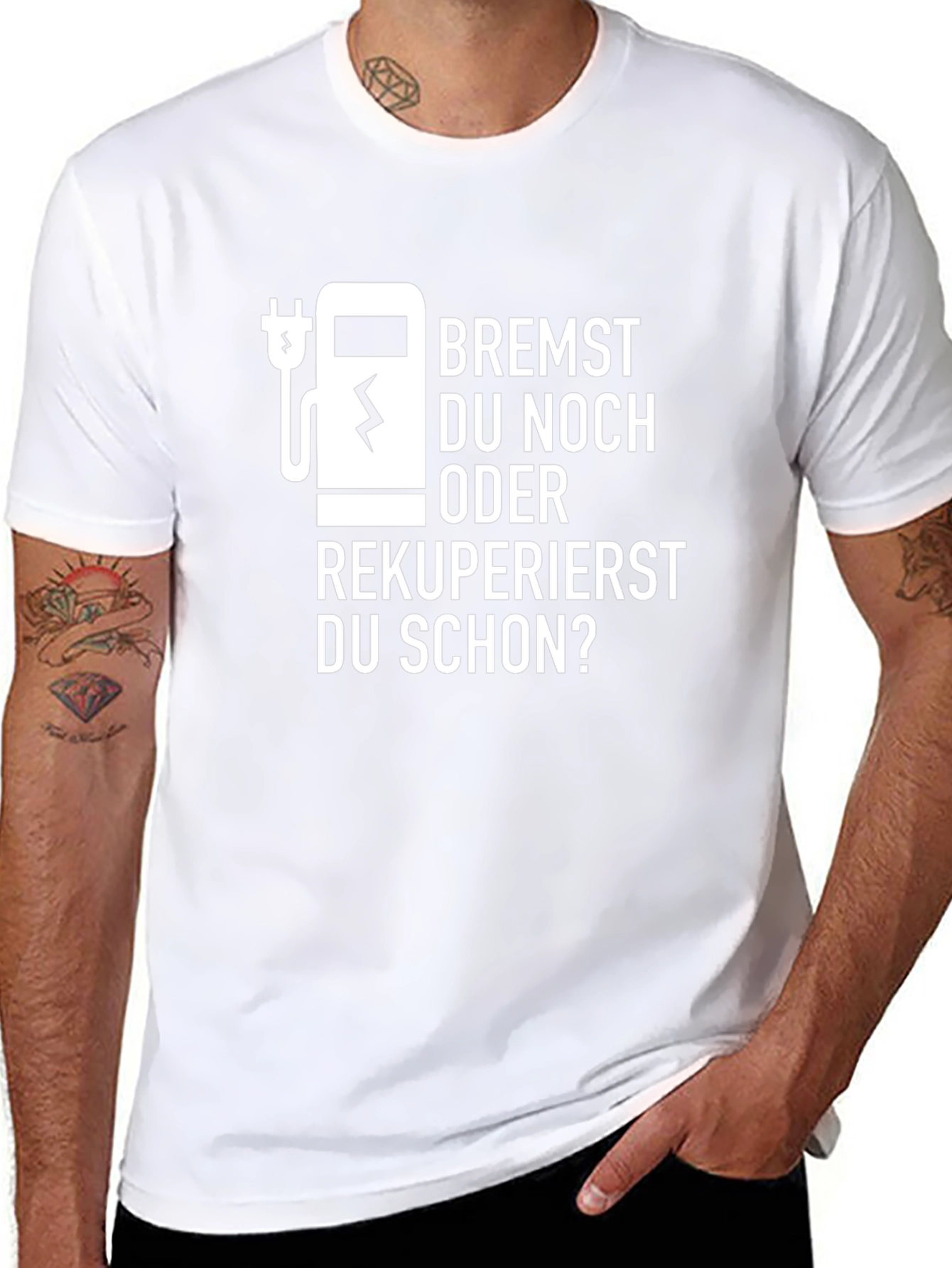 Bremst Du Noch Oder Rekuperierst T-Shirt