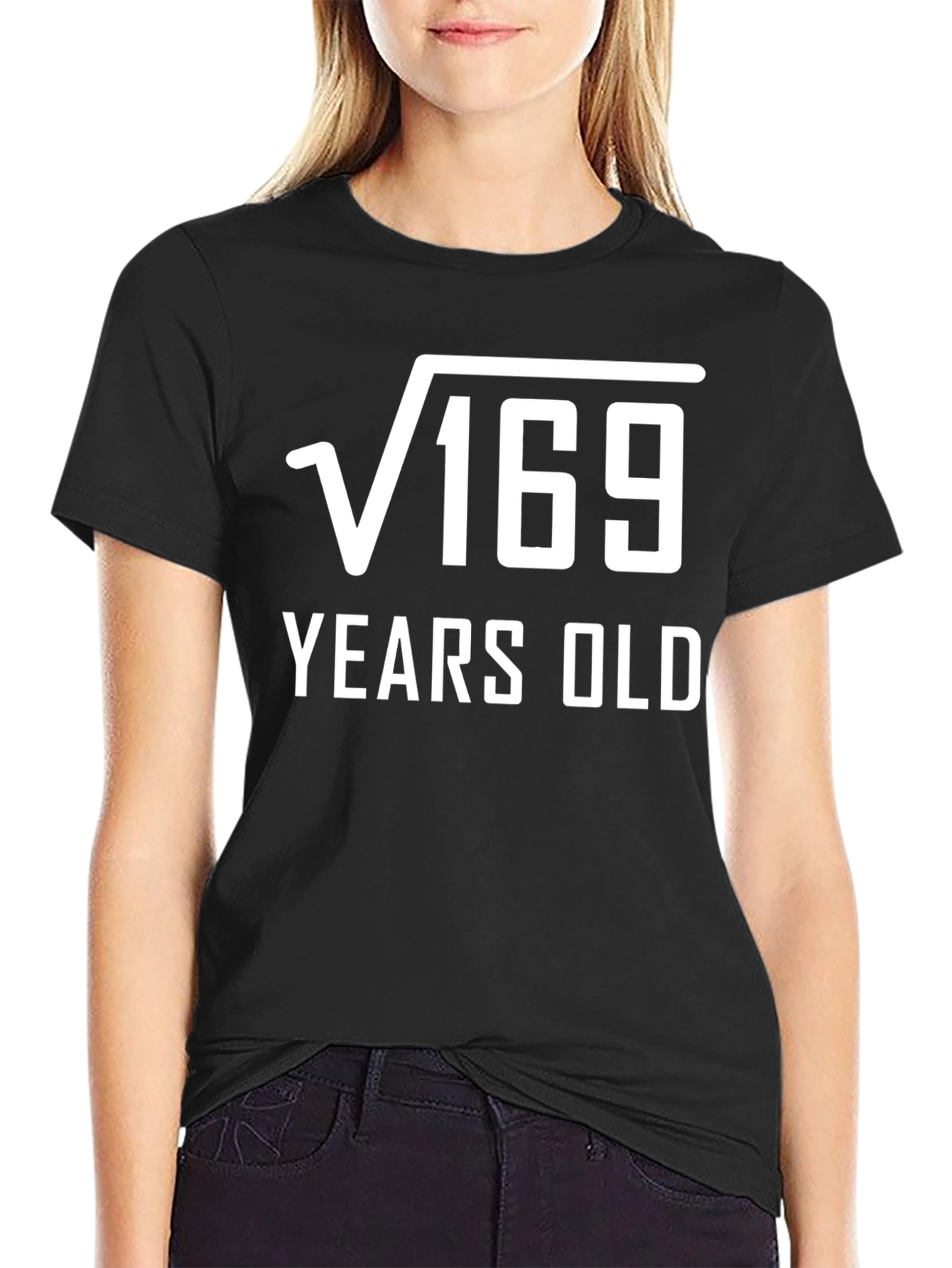Funny 13th Birthday T-Shirt: Square Root of 169