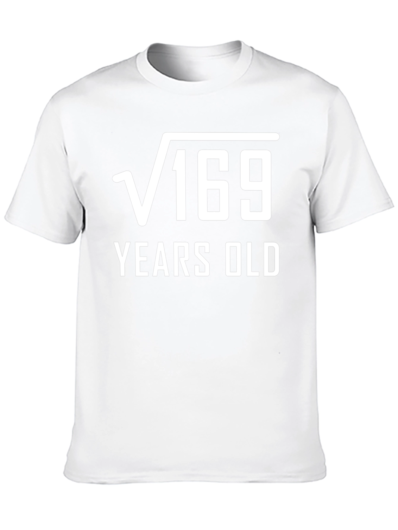 Funny 13th Birthday T-Shirt: Square Root of 169