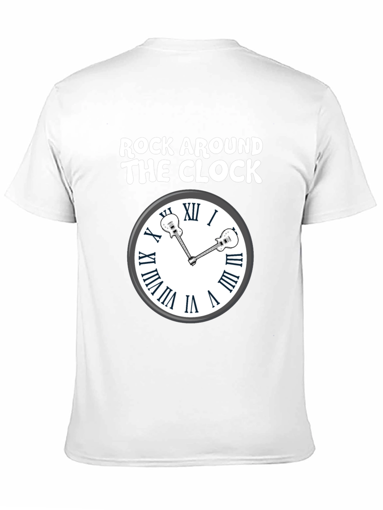 Rock Around the Clock Guitar T-Shirt