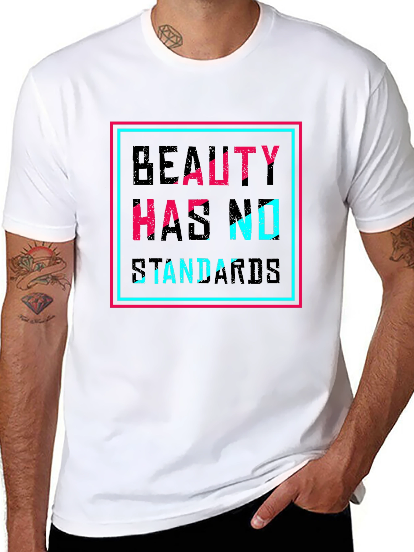 Beauty Has No Standards Graphic T-Shirt