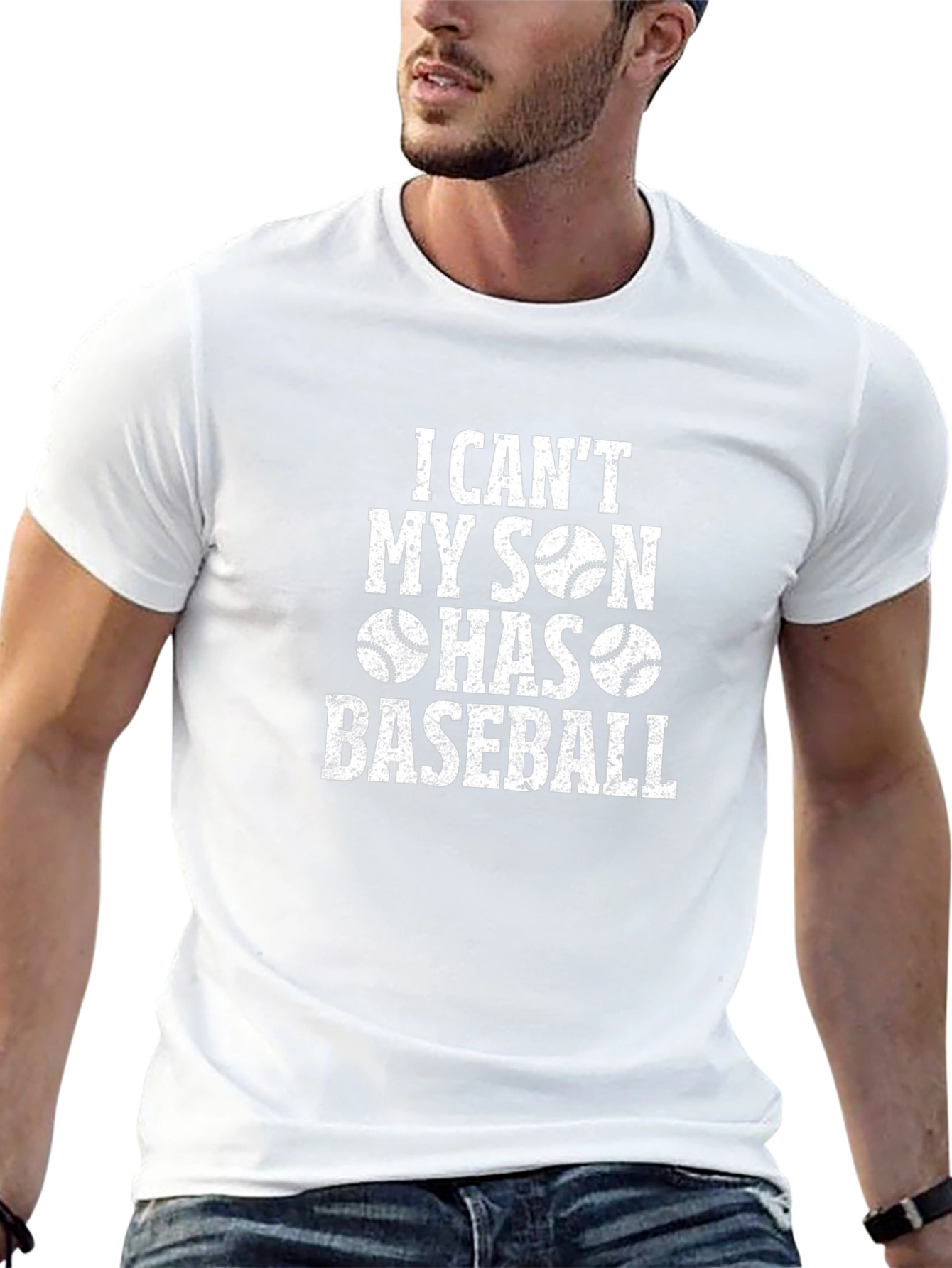 I Cant My Son Has Baseball T-Shirt