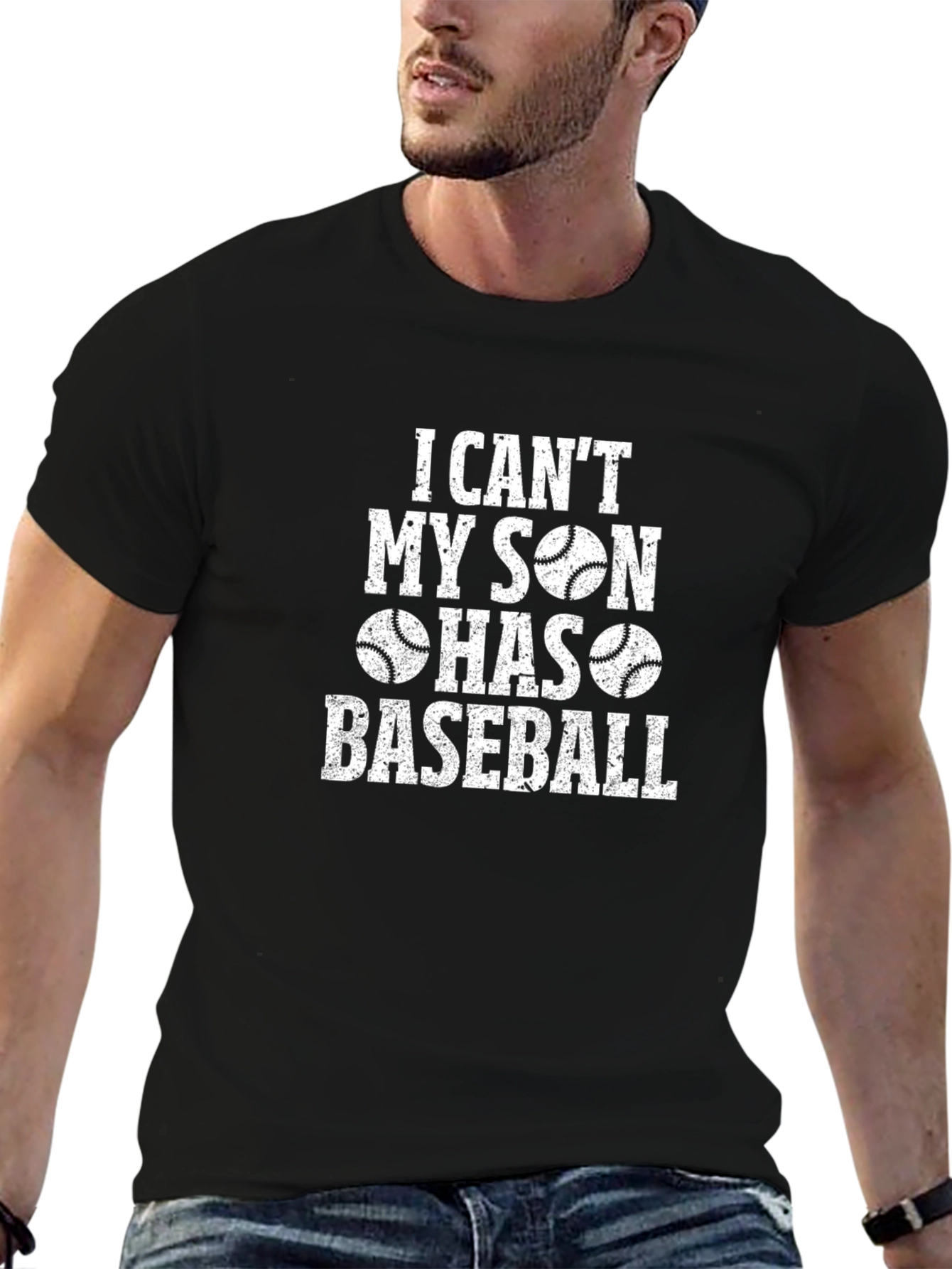 I Cant My Son Has Baseball T-Shirt