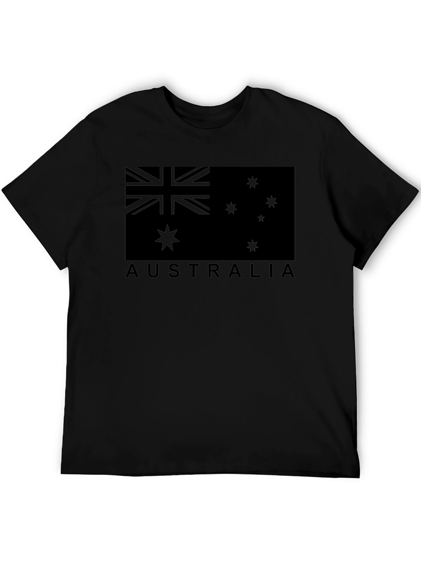 Australia Flag Graphic T-Shirt - Unisex Crew Neck