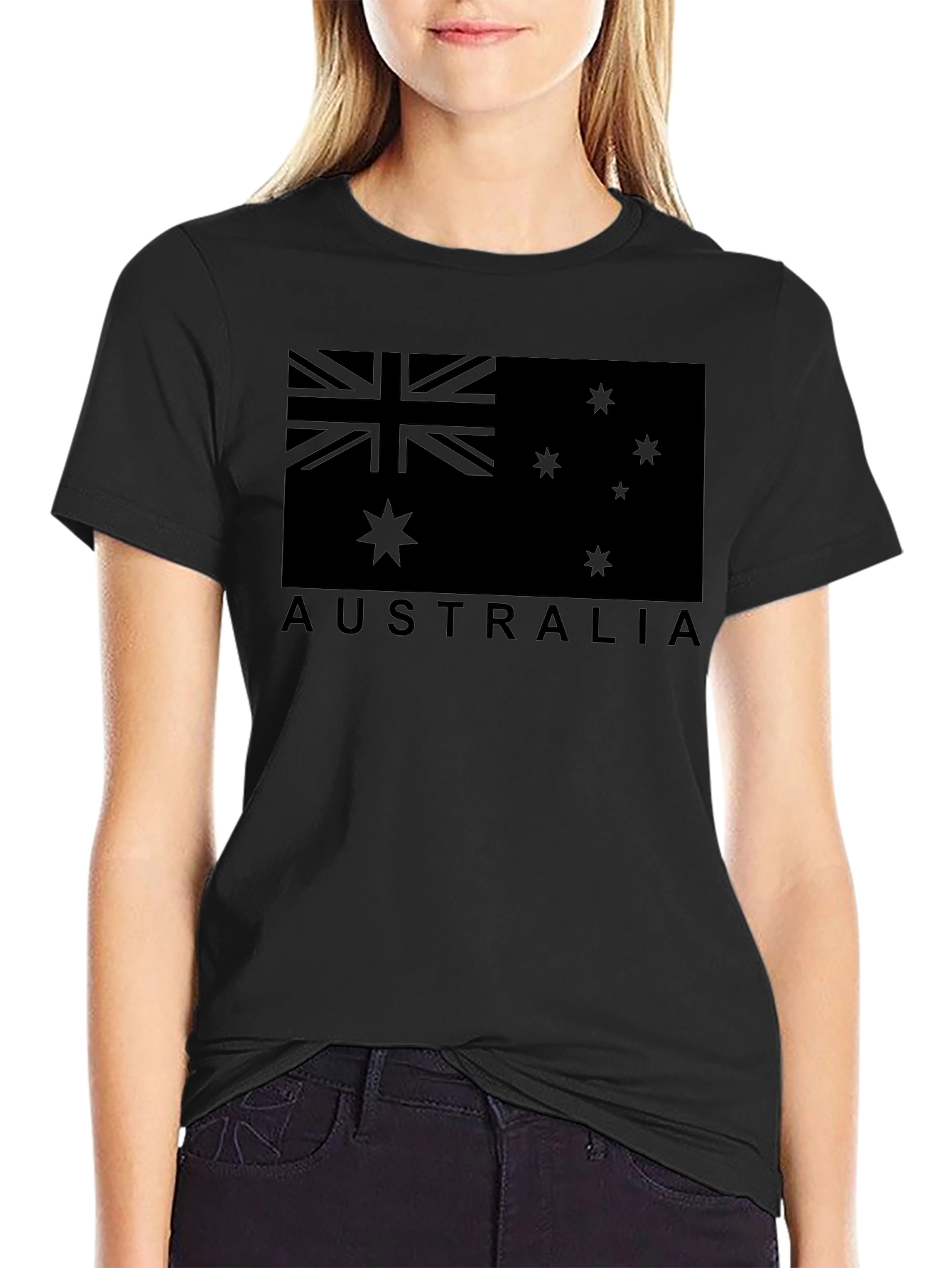Australia Flag Graphic T-Shirt - Unisex Crew Neck