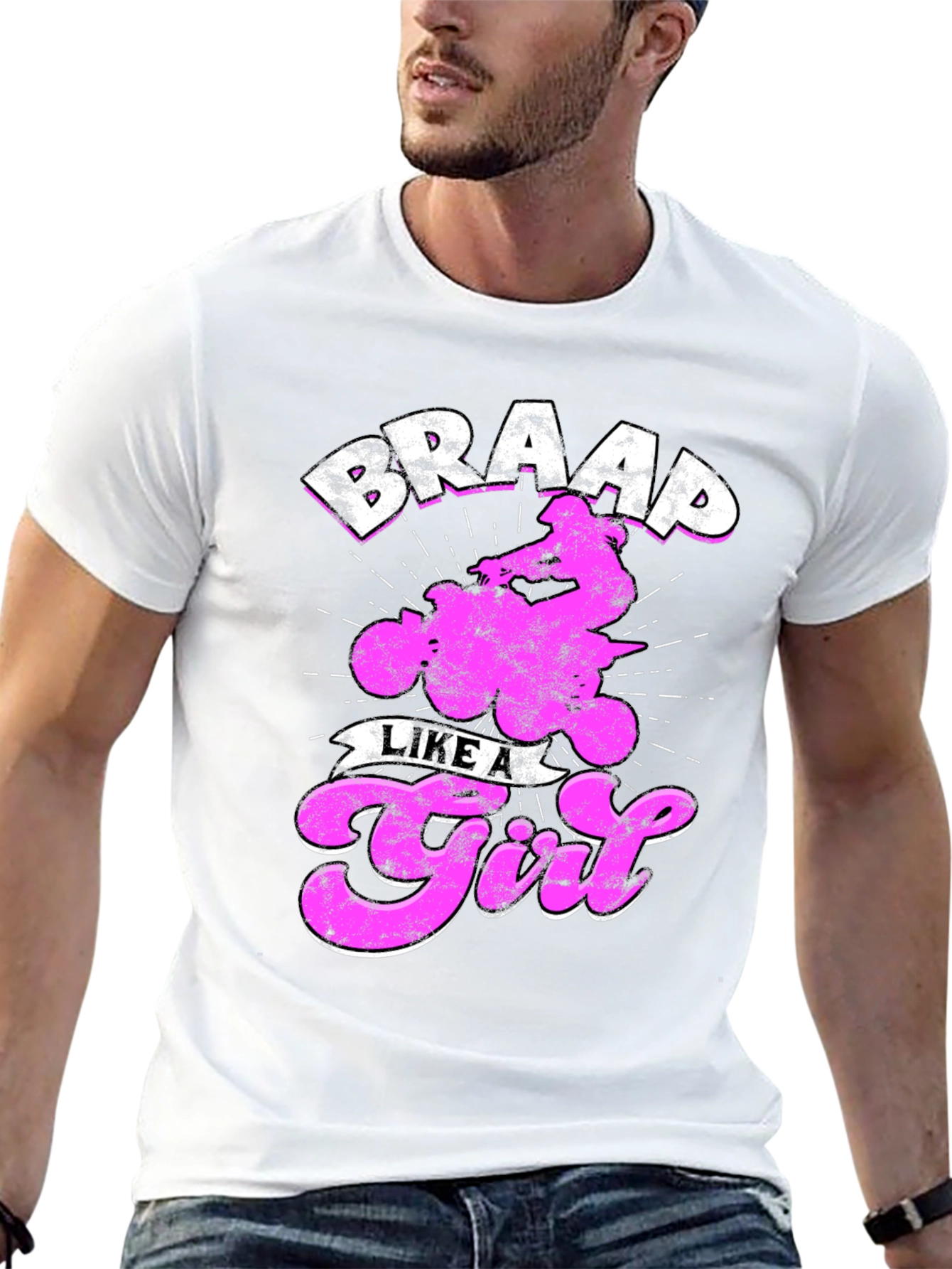 Braap Like a Girl T-Shirt - ATV Rider Tee