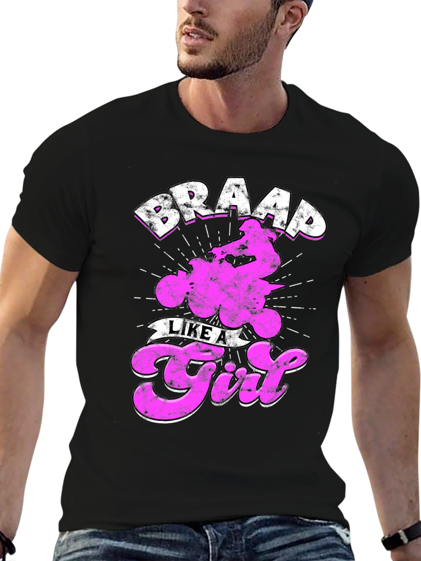 Braap Like a Girl T-Shirt - ATV Rider Tee