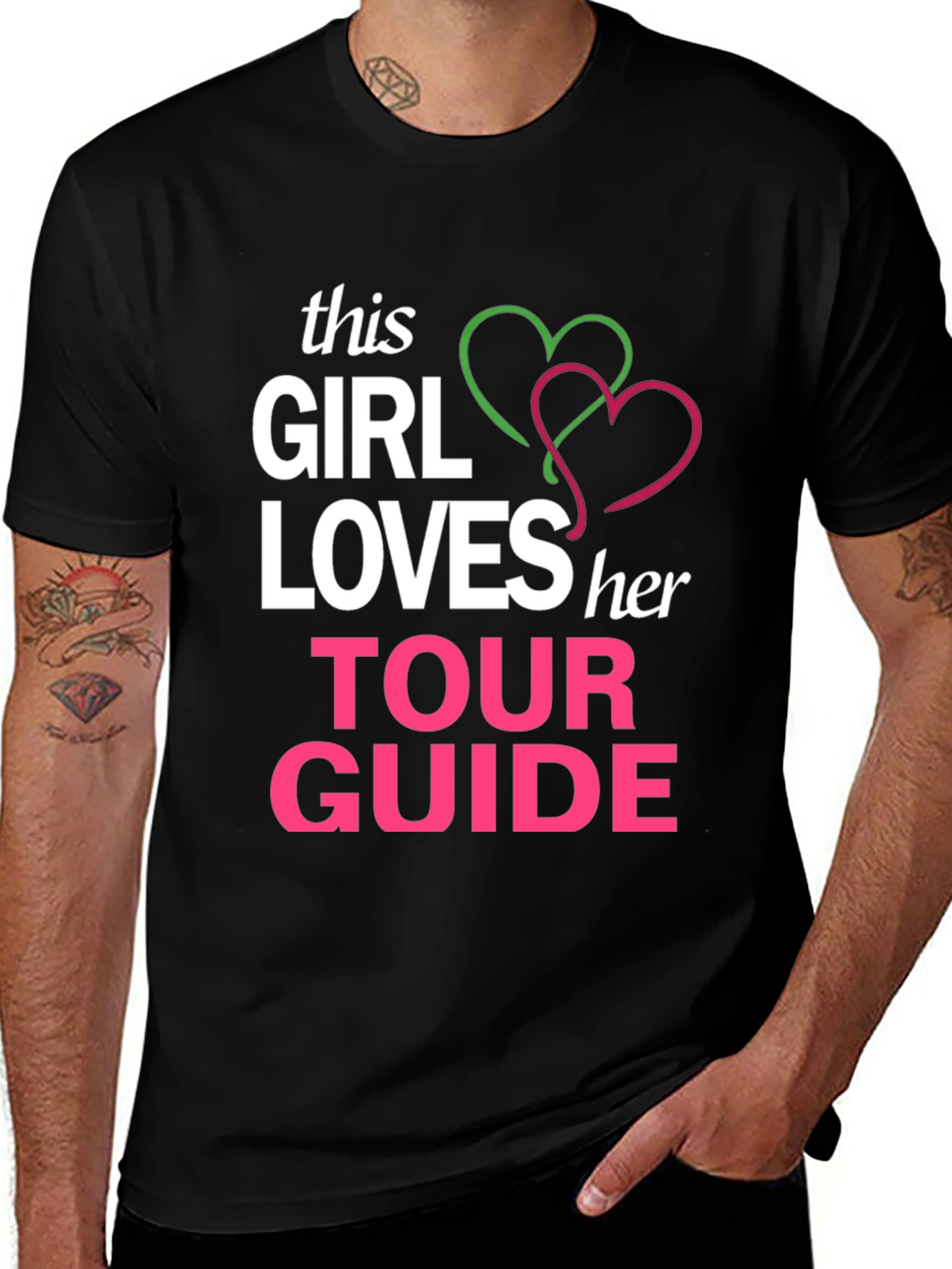 Tour Guide Love T-Shirt - Fun Graphic Tee
