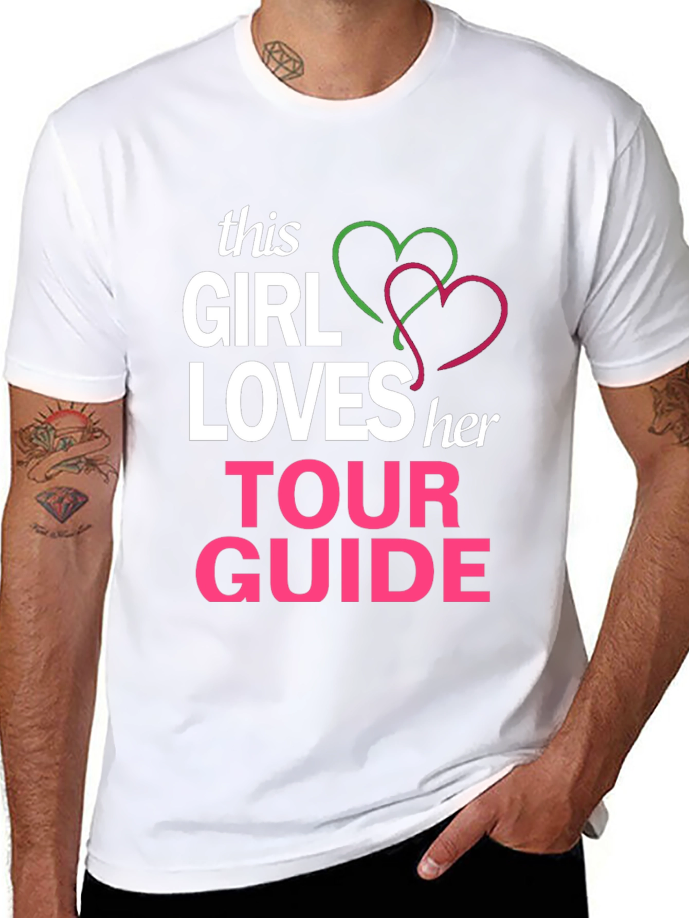Tour Guide Love T-Shirt - Fun Graphic Tee