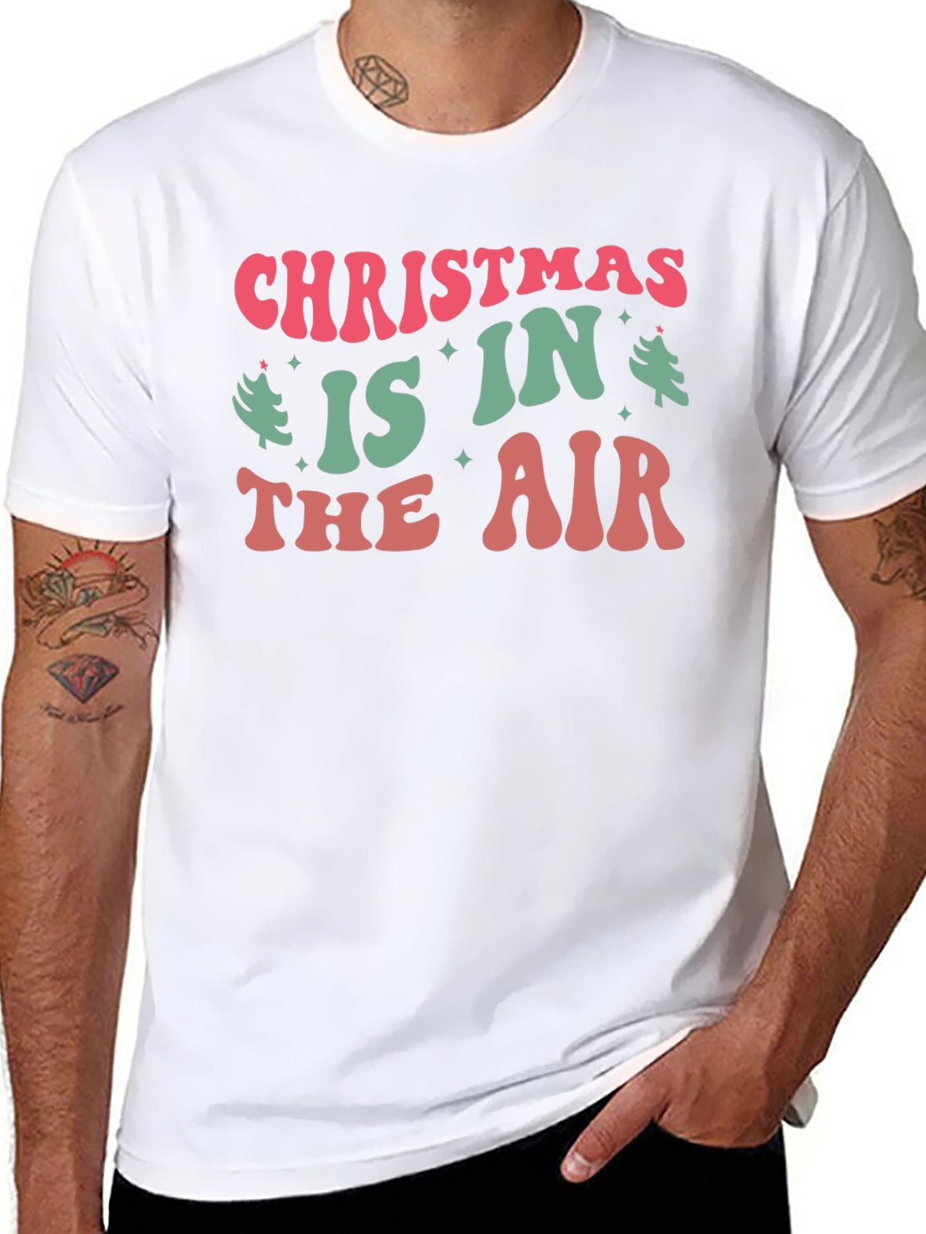 Christmas Is In The Air Graphic Tee