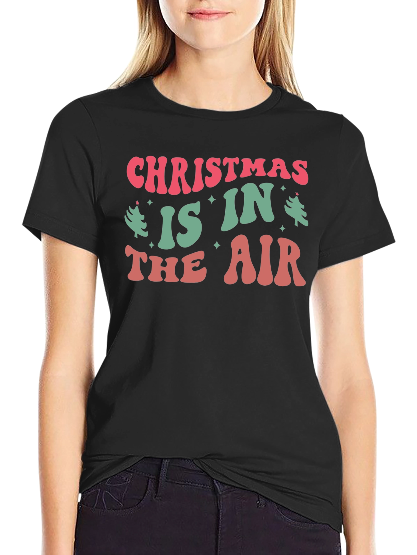 Christmas Is In The Air Graphic Tee