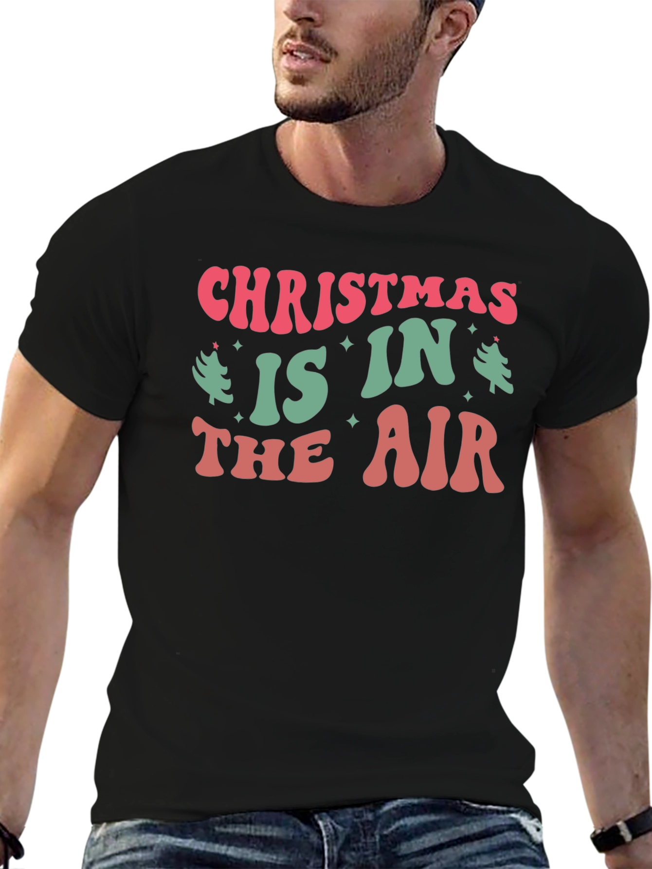 Christmas Is In The Air Graphic Tee