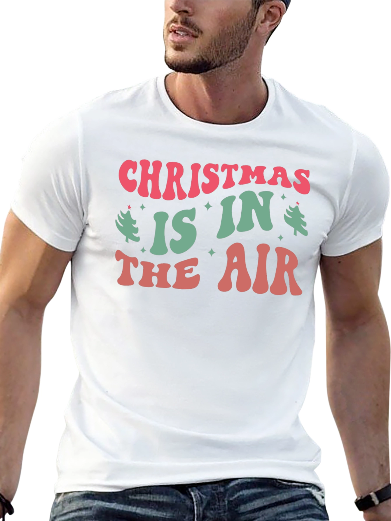 Christmas Is In The Air Graphic Tee