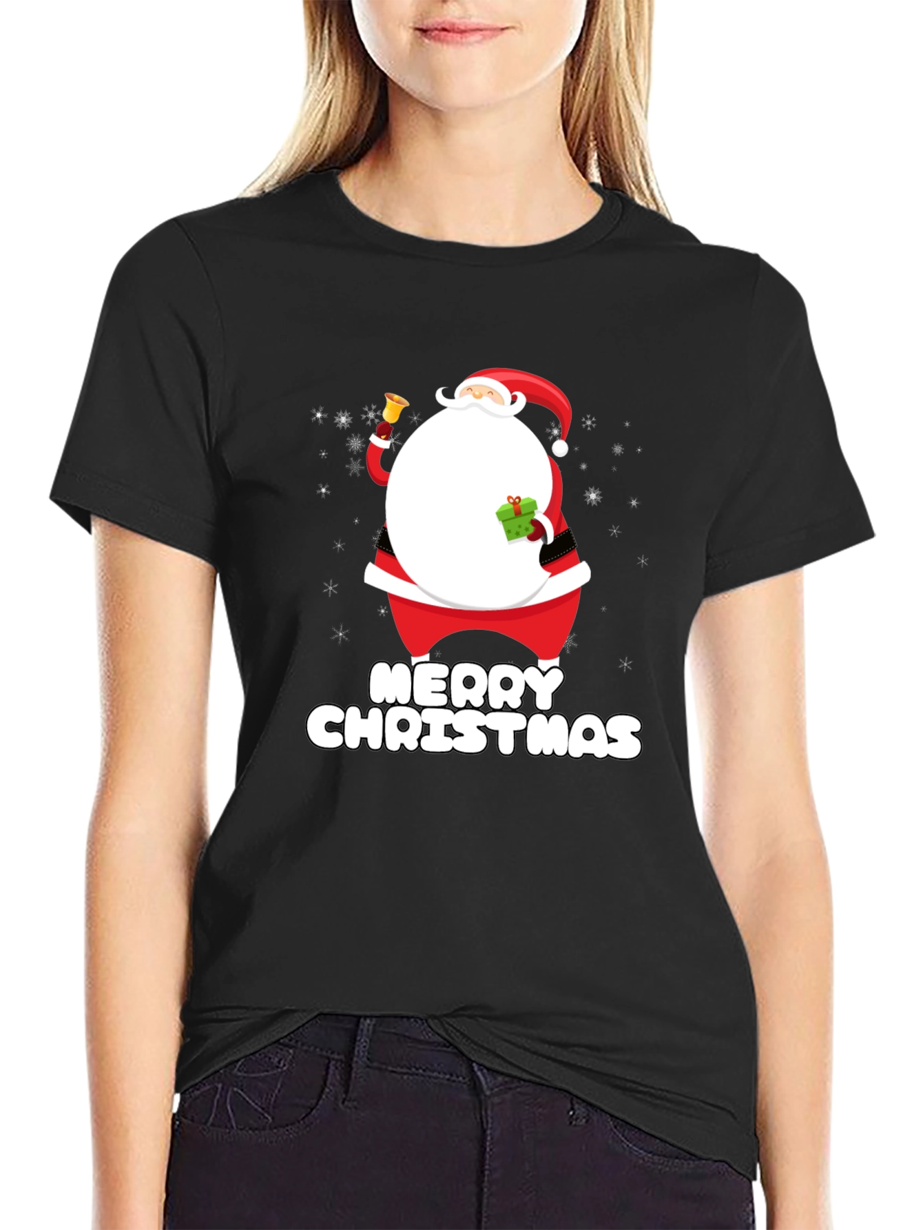 Festive Santa Christmas T-Shirt