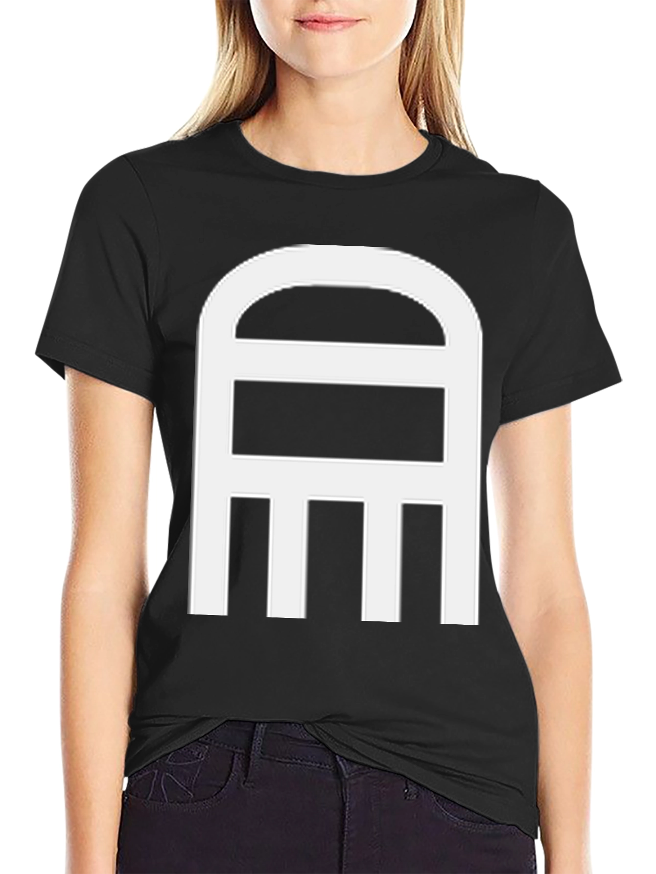 Adinkra Symbol T-Shirt - Black