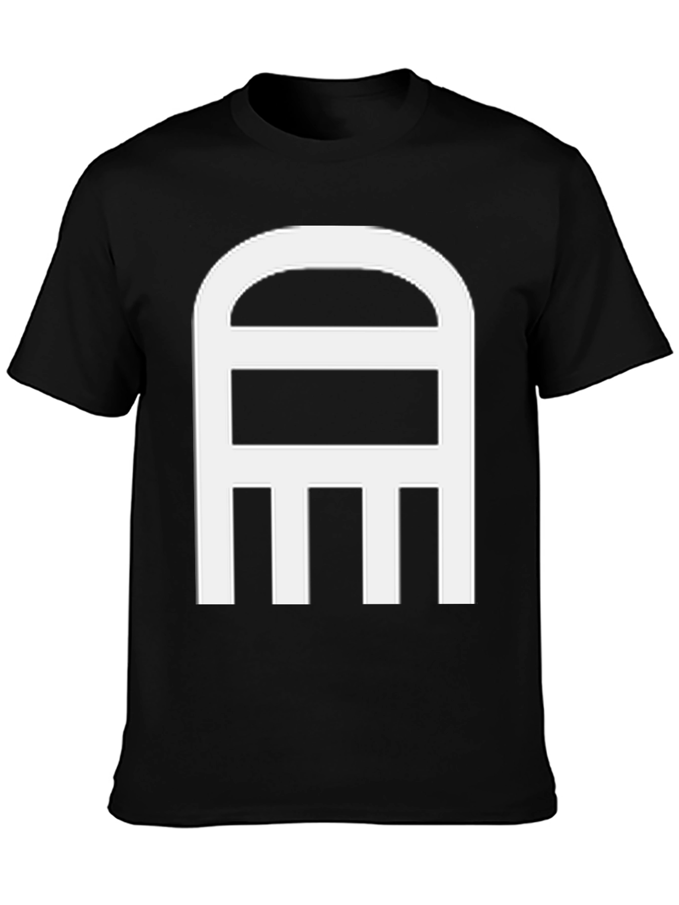 Adinkra Symbol T-Shirt - Black