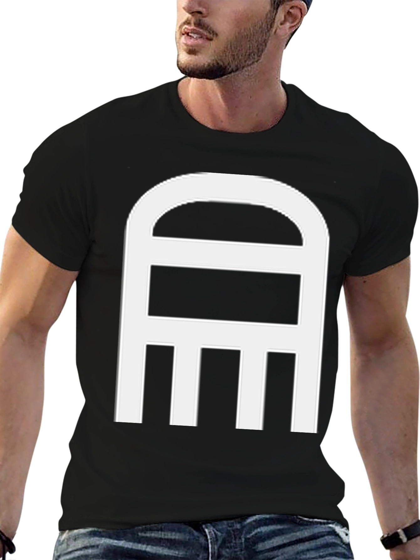Adinkra Symbol T-Shirt - Black